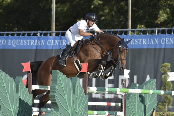 Un grande Riccardo Pisani vince con Chaclot il GP 160 del Talent Show Jumping di Arezzo